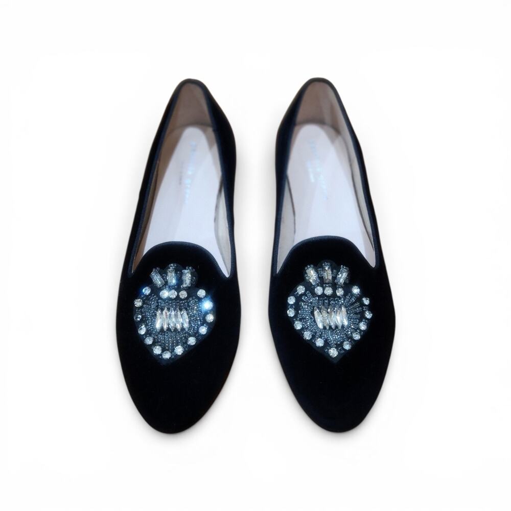 NEW Velvet Sophia Slippers by Patricia Green, Sz 7